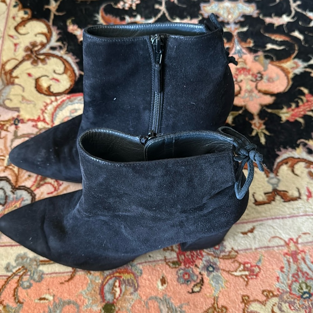 Stuart Weitzman Suede Ankle Boots